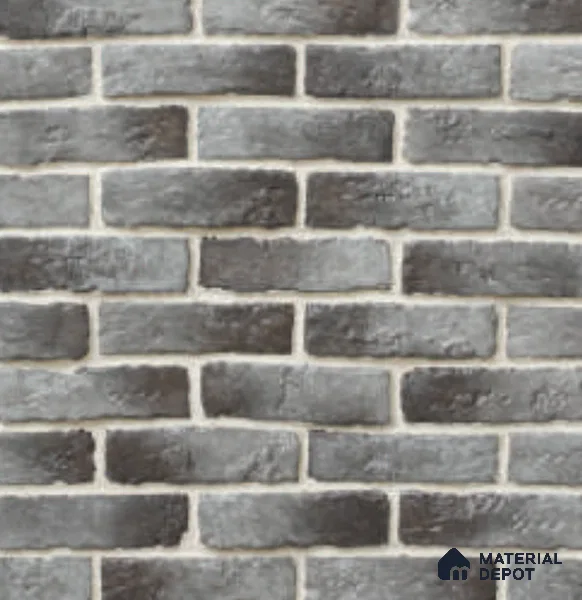 Colonial Brick WL 00417 B Concrete Panel 8 in x 2 in - 15 mm