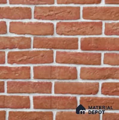 Colonial Brick WL 00417 C Concrete Panel 8 in x 2 in - 15 mm