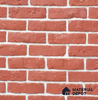 Colonial Brick WL 00417 F Concrete Panel 8 in x 2 in - 15 mm