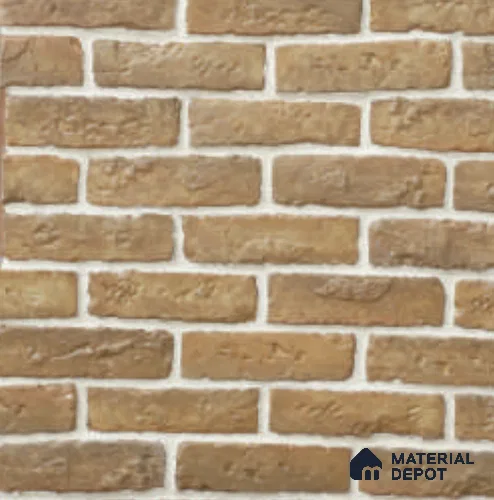 Colonial Brick WL 00417 E Concrete Panel 8 in x 2 in - 15 mm