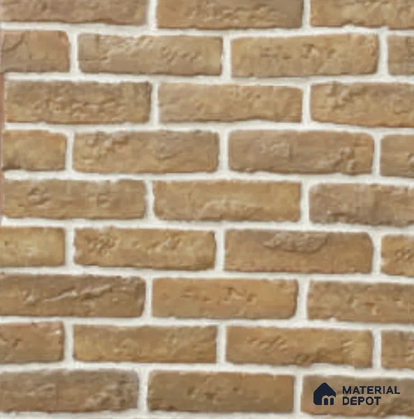 Colonial Brick WL 00417 E Concrete Panel 8 in x 2 in - 15 mm