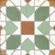 Moroccan Floor TL 13504 E Majestic Classic 8 inch x 8 inch | Non Rectified Vitrified Vitrossa Matte Finish Tile - 8 mm | 2 mm Spacer is Mandatory | Image 1