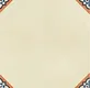 Moroccan Floor TL 13505 I Octivia Ivory 8 inch x 8 inch | Non Rectified Vitrified Dry Grit GHR Finish Tile - 8 mm | 2 mm Spacer is Mandatory | Image 1