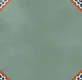 Moroccan Floor TL 13505 G Octivia Teal 8 inch x 8 inch | Non Rectified Vitrified Dry Grit GHR Finish Tile - 8 mm | 2 mm Spacer is Mandatory | Image 1