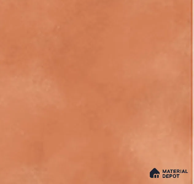 Plain Floor TL 13505 Crayon Cotto 8 inch x 8 inch | Non Rectified Vitrified Dry Grit GHR Finish Tile - 8 mm | 2 mm Spacer is Mandatory