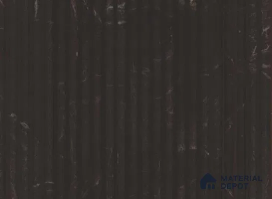 Black Marble Louver PN 05618 8 ft x 6 inch Charcoal Panel - 11 mm | Suitable for Feature Wall, TV Unit & Living Room | Width is Subjected to 5% Variation
