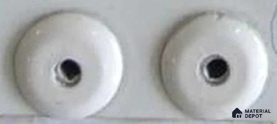 Off White Single Coating Rivet for HPL Sheet