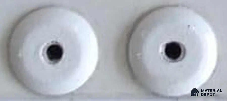 White Triple Coating Rivet for HPL Sheet