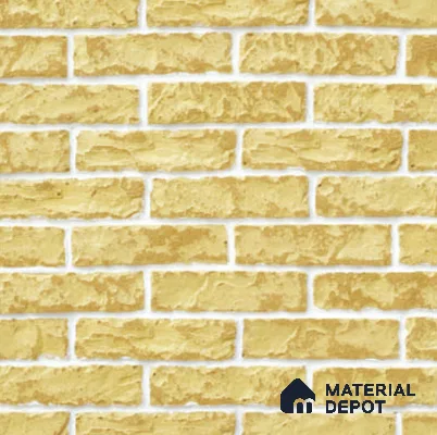 Rusted Brick Series WL 00415 B Concrete Panel 9 in x 2 in - 18 mm