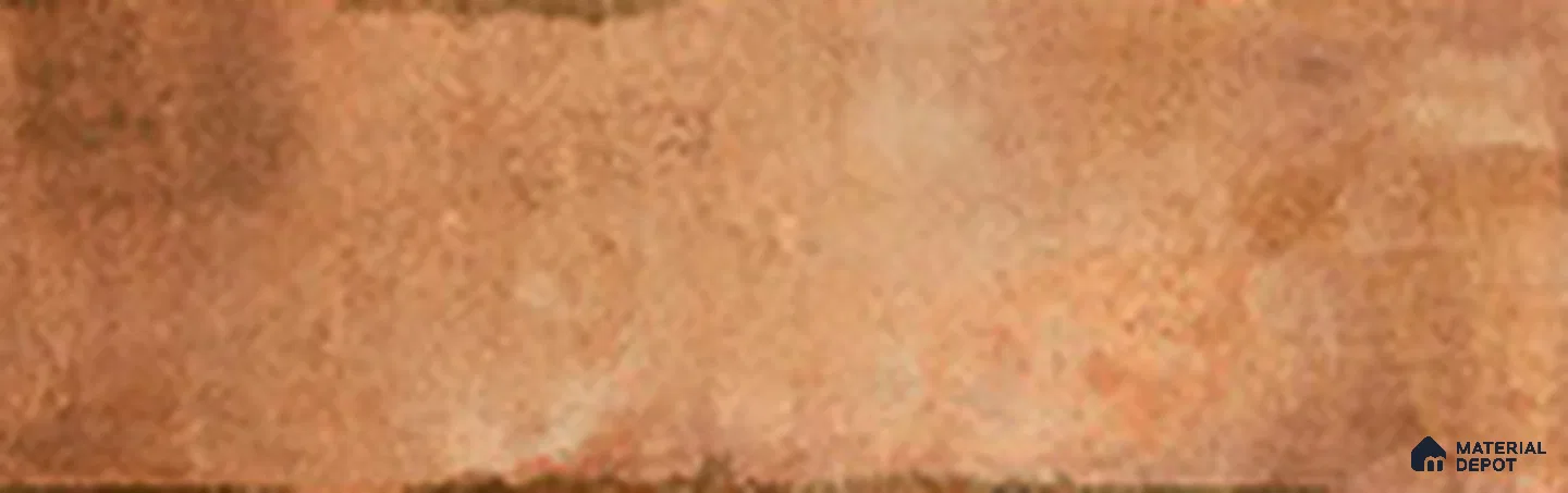 Subway Wall TL 13502 D Alcazar Cotto 9 inch x 3 inch | Non Rectified Vitrified Matte Finish Tile - 8 mm | 2 mm Spacer is Mandatory
