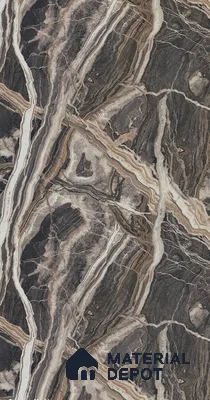 Grey Marble Look LM 23390 8 ft x 4 ft Texture Finish Decorative Laminate - 1 mm | Suitable for TV Unit, Wardrobe, Kitchen Cabinets