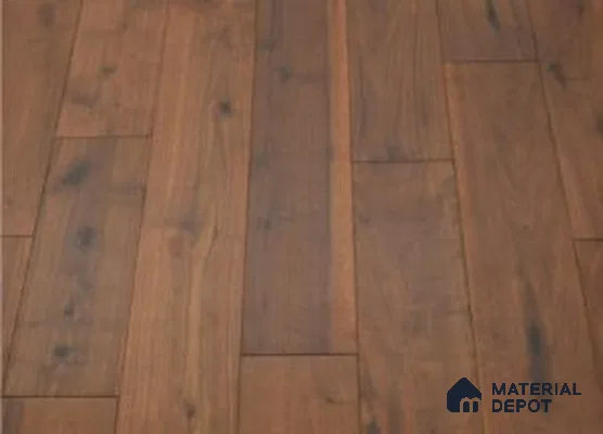 SF 00006 B Teak 3 ft x 4.8 inch (910x122 mm) Real Wood Finish Solid Wood Floor - 18 mm