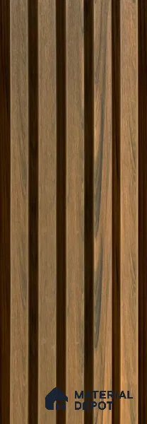 PN 06366 C WPC Slim Design 9.6 ft x 8.6 inch Exterior Wall Panel - 26 mm | Suitable for Facade, Balcony, Cafeteria | Suitable for Balcony, Facade & Open Area | Width is Subjected to 5% Variation