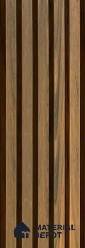 PN 06366 F WPC Slim Design 8 ft x 8.6 inch Exterior Wall Panel - 26 mm | Suitable for Facade, Balcony, Cafeteria | Suitable for Balcony, Facade & Open Area | Width is Subjected to 5% Variation
