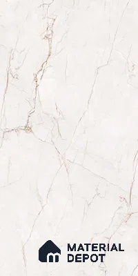 TL 08256 Arctic White 4 ft x 2 ft Matte Finish Vitrified Wall & Floor Tile - 9 mm