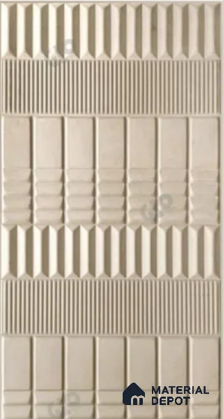 Duco Paintable 3D Design CNC Made HDHMR Panel 8 ft x 4 ft | 3235 - 17 mm