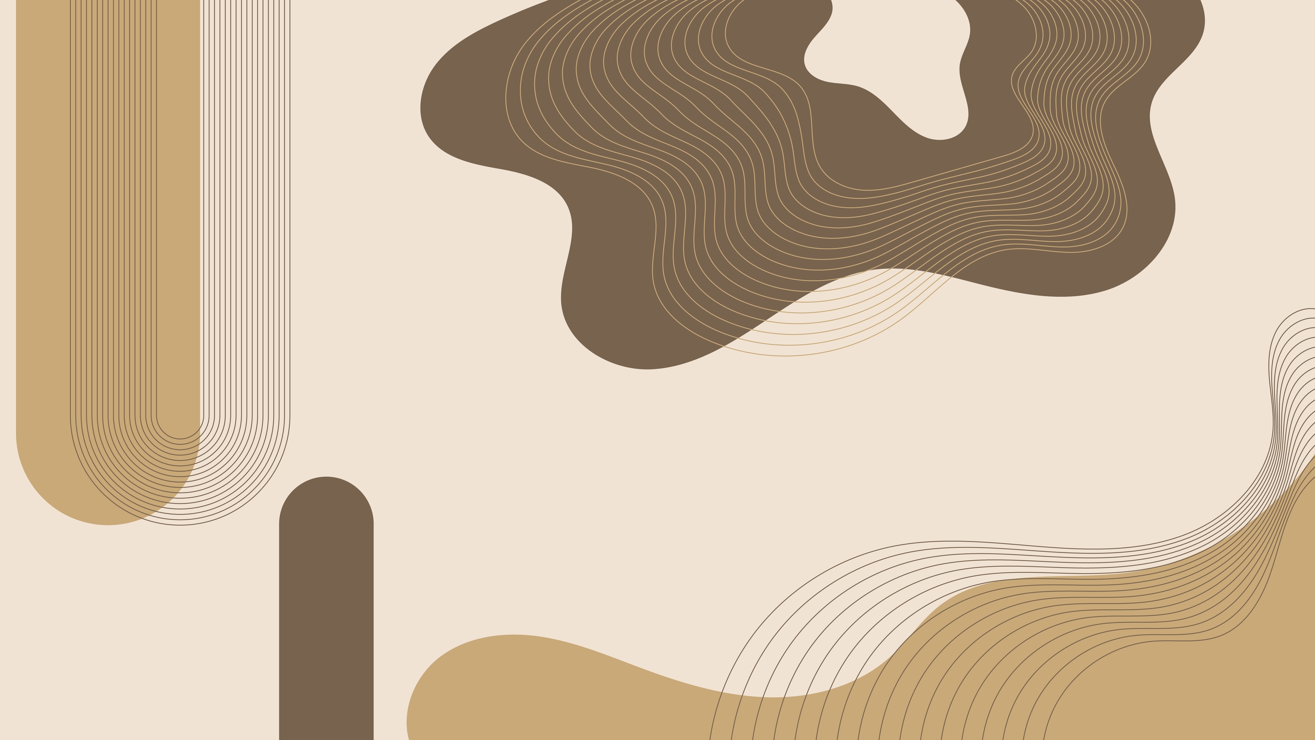 Linear Landscape Classic Tapestry | WP 04153 Canvas Texture Finish Abstract Style luxurious Customized size Wallpaper | 250 GSM WP01CNF Paper | (MOQ = 30 Sq. Ft.)