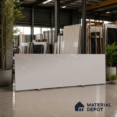 Terrazzo Counter Top Slab TL 12658 Galaxy Bronze 8 ft x 2.62 ft Full Body Vitrified Glossy Finish - 15 mm | Suitable For Counter Top, Dining Table Top & Window Frame