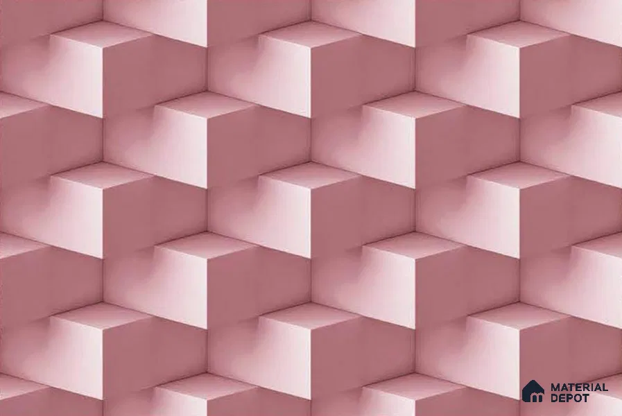 Patterned Look Wall Tile TL 08761 18 x 12 inch Glossy Finish Ceramic Tile - 8 mm
