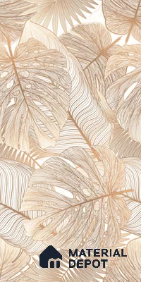 Tropical Wall Tile TL 09606 4 ft x 2 ft Glossy Finish Vitrified Tile - 9 mm | Suitable for Bathroom, Accent/Feature Wall, Dining Area