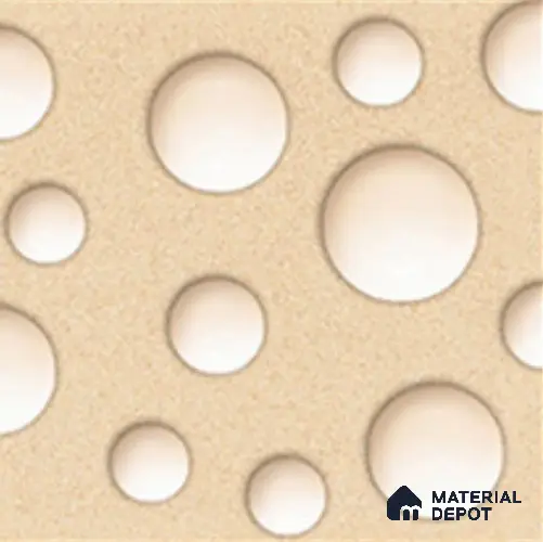 Patterned Look Tile TL 08809 12X12 inch Matte Finish Ceramic Tile - 8 mm | Please Expect a Slight Variation of Pattern