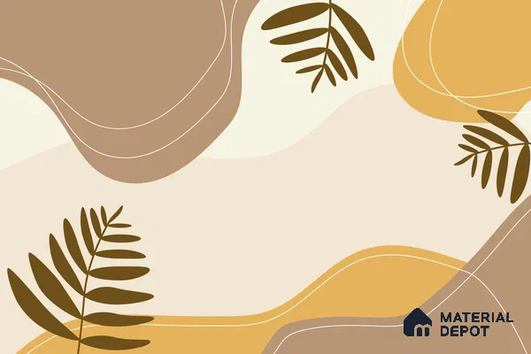 Desert Harmony Romantic Peach Rose Splash | WP 04146 B Non Woven Matte Finish Tropical Style Premium Customized size Wallpaper | 150 GSM WP01MTF Paper | (MOQ = 30 Sq. Ft.)