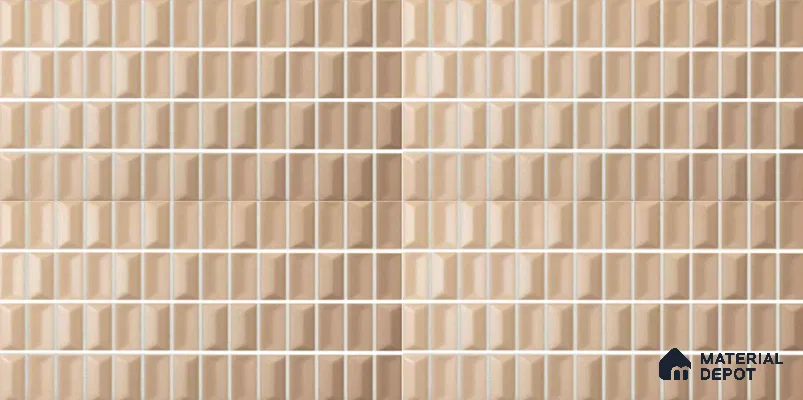 Subway Wall Tile TL 10509  10 in x 5 in Ceramic Matte Finish - 11 mm