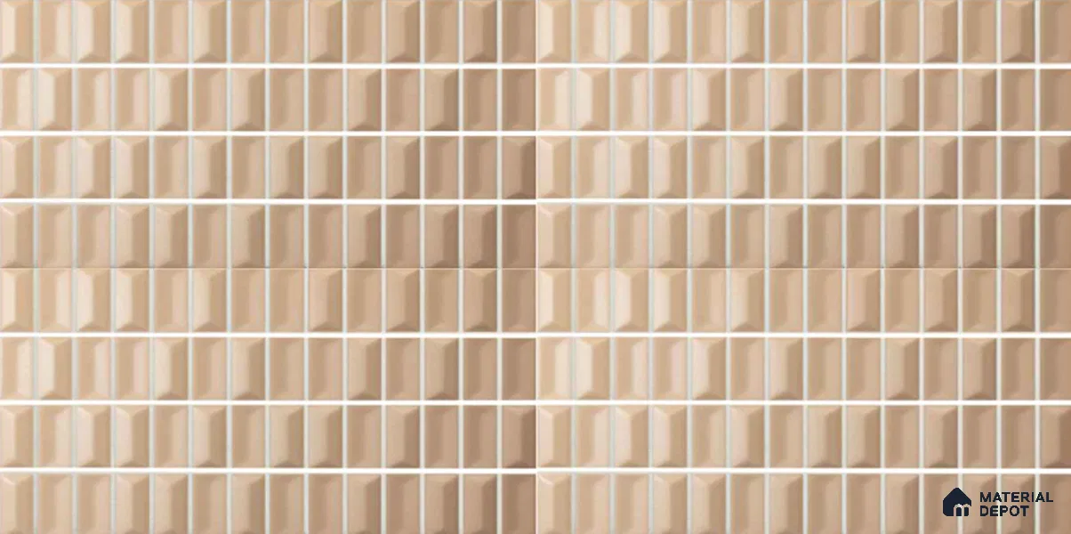 Subway Wall Tile TL 10509 10 in x 5 in Ceramic Matte Finish - 11 mm