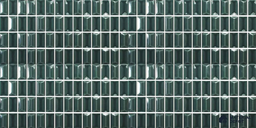 Subway Wall Tile TL 10509 D  10 in x 5 in Ceramic Glossy Finish - 11 mm