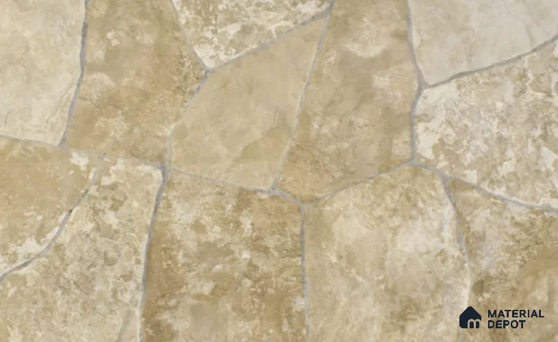 Stone Wall & Floor Tile TL 10515 24.8 in x 16 in Porcelain Matte Finish - 12 mm