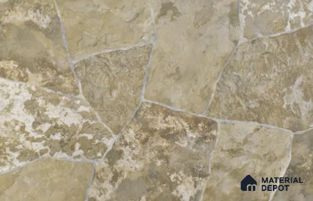 Stone Wall & Floor Tile TL 10515 C  24.8 in x 16 in Porcelain Matte Finish - 12 mm