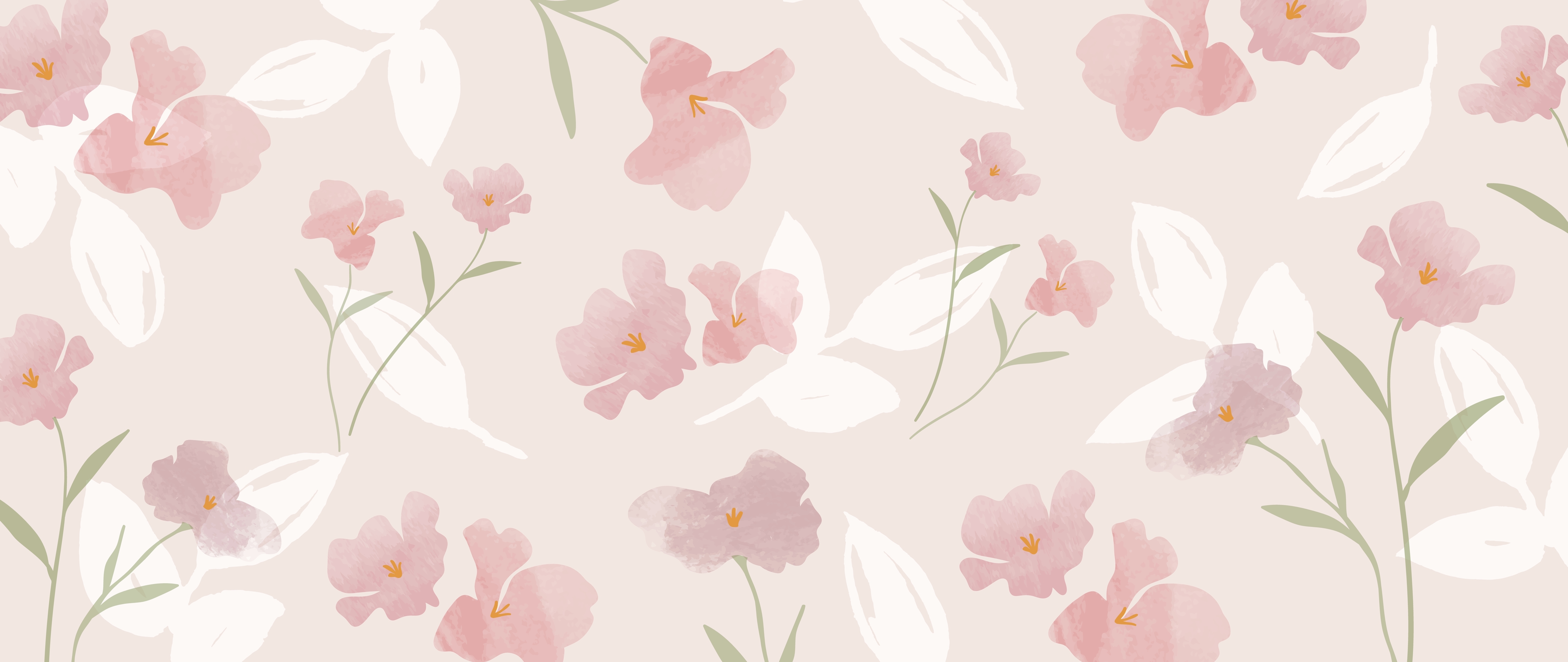 Petal Mist Vibrant Dahlia Rainbow Glow | WP 04129 B Non Woven Matte Finish Florals Style Premium Customized size Wallpaper | 150 GSM WP01MTF Paper | (MOQ = 30 Sq. Ft.)