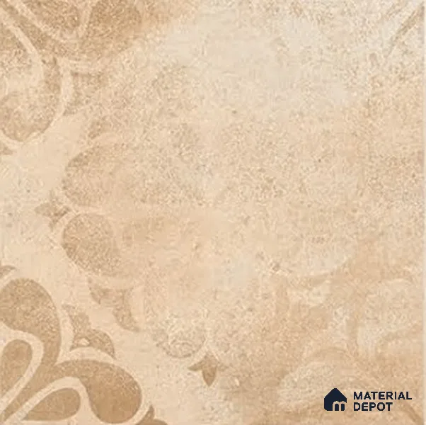 TL 08657 Beige Decor 298X298 mm Matte Finish Vitrified Floor & Wall Tile - 12 mm | Random 08