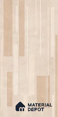 TL 08571 Beige 4 ft x 2 ft Glossy Finish Vitrified Wall & Floor Tile - 9 mm | Random 2
