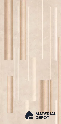 TL 08571 Beige 4 ft x 2 ft Glossy Finish Vitrified Wall & Floor Tile - 9 mm | Random 2