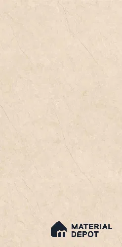 TL 08623 Beige 5.25 ft x 2.62 ft Glossy Finish Vitrified Floor & Wall Tile - 9 mm
