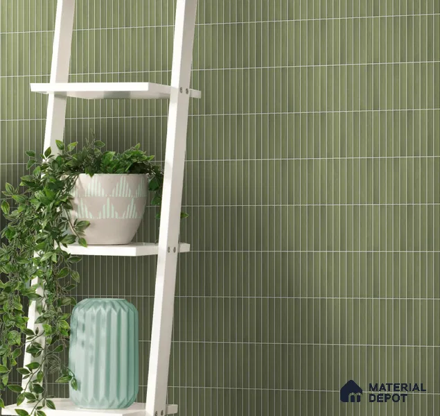 Faux Subway Wall Tile TL 10840 B  1 ft x 1 ft Glossy Finish Ceramic Tile - 9 mm | Please Expect a Slight Variation of Pattern
