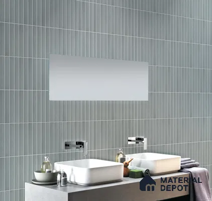 Faux Subway Wall Tile TL 10840 C  1 ft x 1 ft Glossy Finish Ceramic Tile - 9 mm | Please Expect a Slight Variation of Pattern