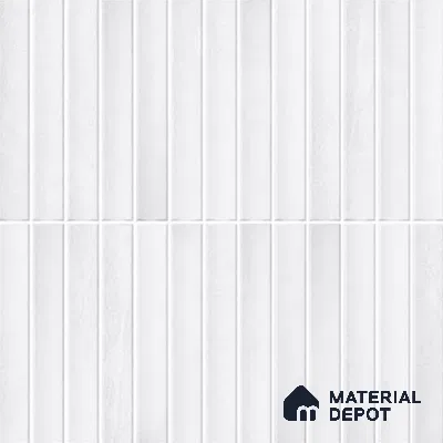 Faux Subway Wall Tile TL 10840 D  1 ft x 1 ft Glossy Finish Ceramic Tile - 9 mm | Please Expect a Slight Variation of Pattern