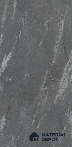 TL 08669 Black 4 ft x 2 ft Matte Finish Vitrified Floor & Wall Tile - 9 mm