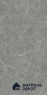 TL 08632 Black 5.25 ft x 2.62 ft Matte Finish Vitrified Floor & Wall Tile - 9 mm