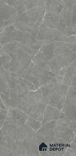 TL 08632 Black 5.25 ft x 2.62 ft Matte Finish Vitrified Floor & Wall Tile - 9 mm