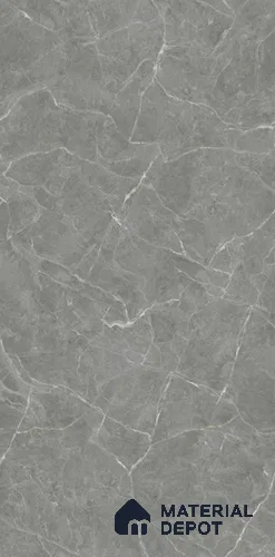 TL 08632 Black 5.25 ft x 2.62 ft Matte Finish Vitrified Floor & Wall Tile - 9 mm