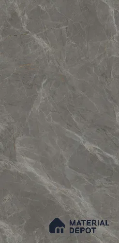 TL 08633 Black 5.25 ft x 2.62 ft Matte Finish Vitrified Floor & Wall Tile - 9 mm