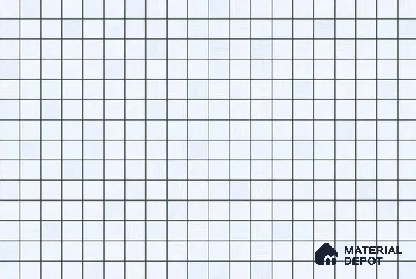 Mosaic Look Wall Tile TL 08756 D 18 x 12 inch Glossy Finish Ceramic Tile - 8 mm