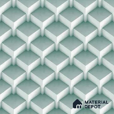 Patterned Look Floor Tile TL 08760 B 12 x 12 inch Matte Finish Ceramic Tile - 8 mm | Please Expect a Slight Variation of Pattern