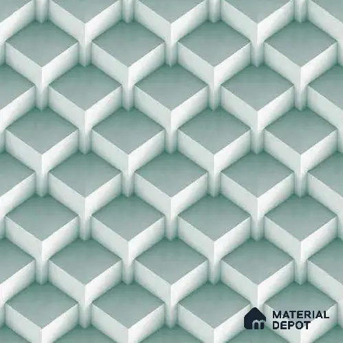 Patterned Look Floor Tile TL 08760 B 12 x 12 inch Matte Finish Ceramic Tile - 8 mm | Please Expect a Slight Variation of Pattern