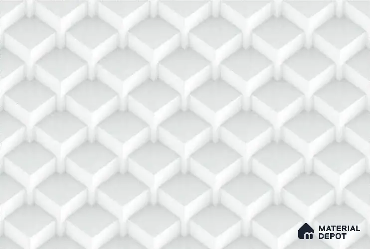 Patterned Look Wall Tile TL 08760 D 18 x 12 inch Glossy Finish Ceramic Tile - 8 mm