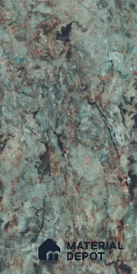 Stone Look  Tile TL 09609 4 ft x 2 ft Glossy Finish Vitrified Tile - 9 mm