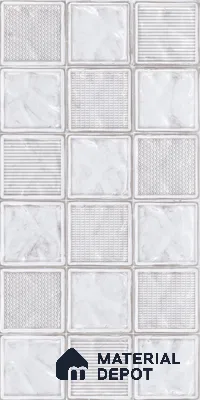 Patterned Look  Tile TL 09607 B 4 ft x 2 ft Glossy Finish Vitrified Tile - 9 mm